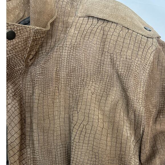 Vintage 80s Suede Leather Jacket - Picture 12 of 13